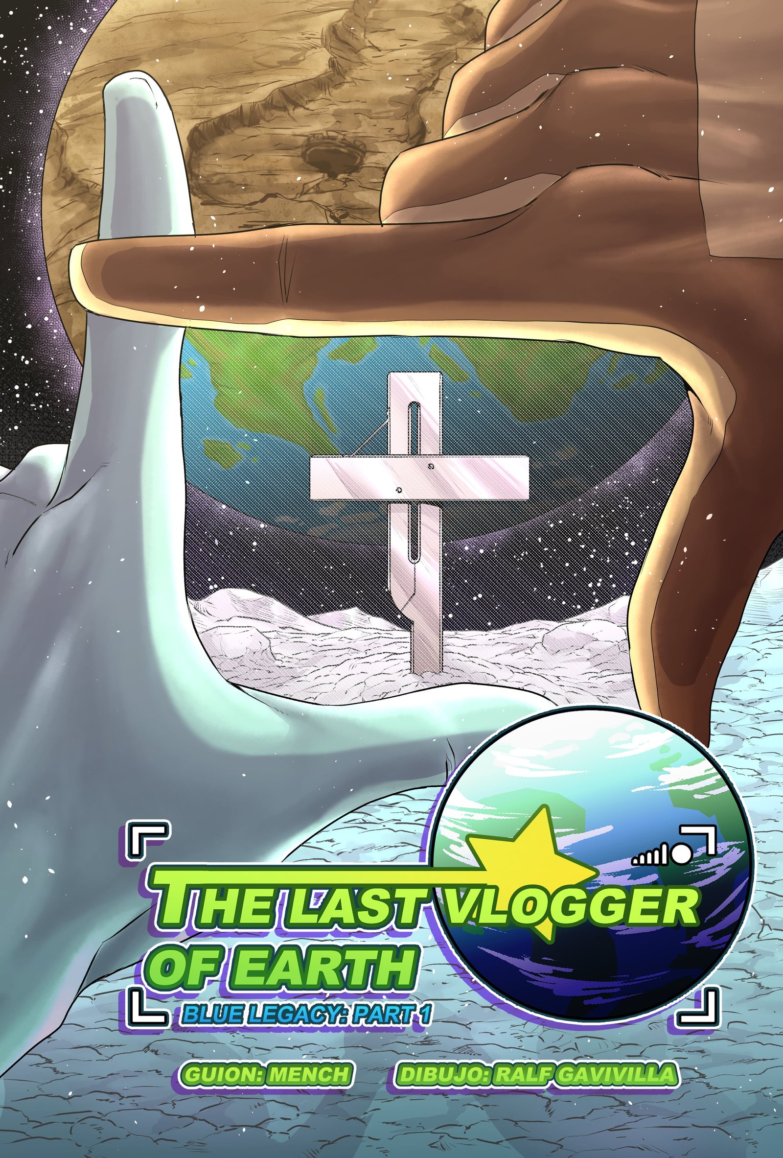 Portada de The Last Vlogger of Earth: Blue Legacy